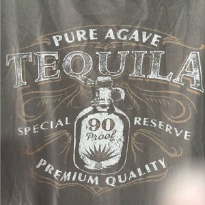 Olive Green Tequila Graphic T-Shirt by Lost Gods